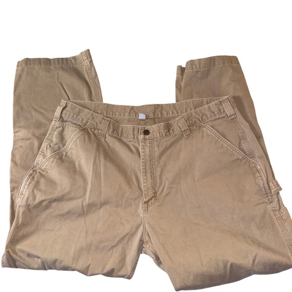 Carhartt Men's B324-DKH Relaxed fit twill 40x30 Utility Work pants - Picture 3 of 5